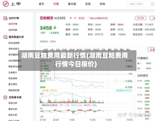 湖南豆粕费用最新行情(湖南豆粕费用行情今日报价)