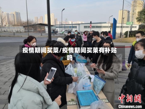 疫情期间买菜/疫情期间买菜有补贴吗-第2张图片