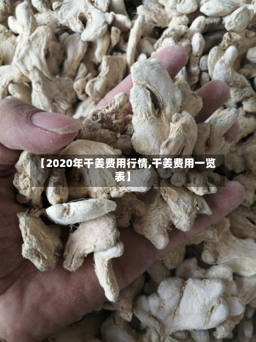 【2020年干姜费用行情,干姜费用一览表】-第3张图片