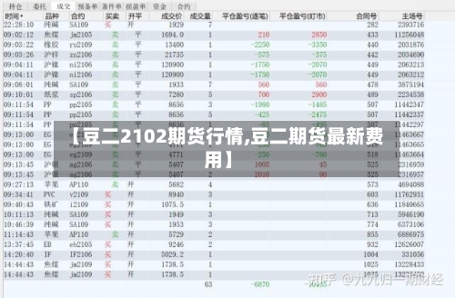 【豆二2102期货行情,豆二期货最新费用】-第2张图片