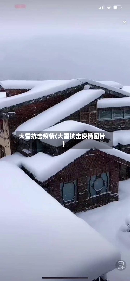 大雪抗击疫情(大雪抗击疫情图片)