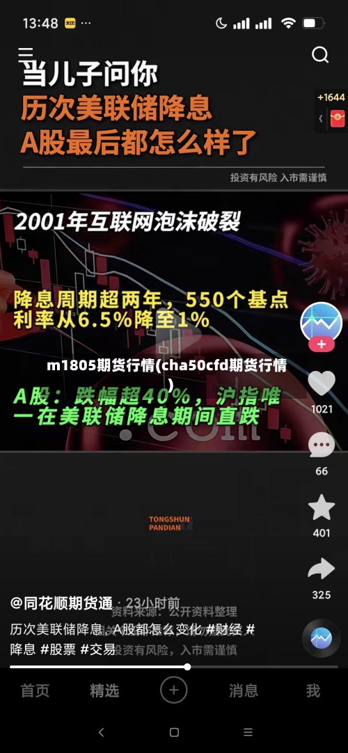 m1805期货行情(cha50cfd期货行情)