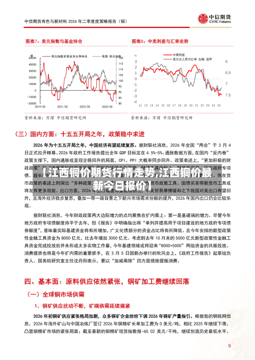 【江西铜价期货行情走势,江西铜价最新今日报价】-第2张图片