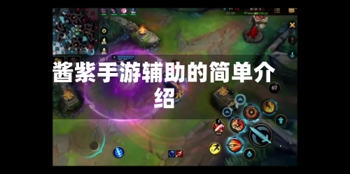 酱紫手游辅助的简单介绍