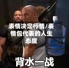 表情决定行情/表情包代表的人生态度