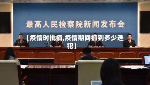 【疫情时批捕,疫情期间抓到多少逃犯】
