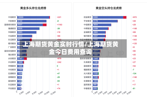 上海期货黄金实时行情/上海期货黄金今日费用查询