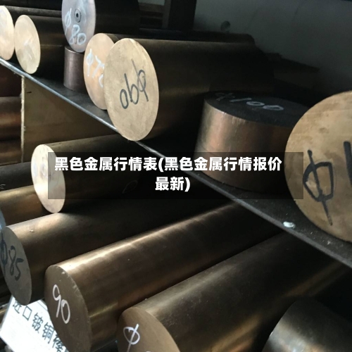 黑色金属行情表(黑色金属行情报价最新)-第2张图片