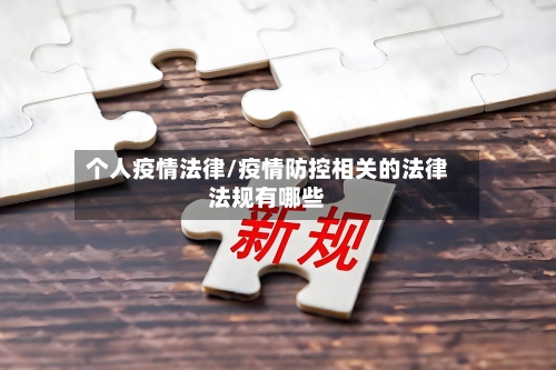 个人疫情法律/疫情防控相关的法律法规有哪些