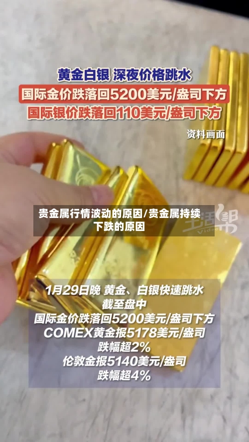 贵金属行情波动的原因/贵金属持续下跌的原因