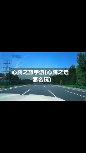 心跳之旅手游(心跳之选怎么玩)-第2张图片