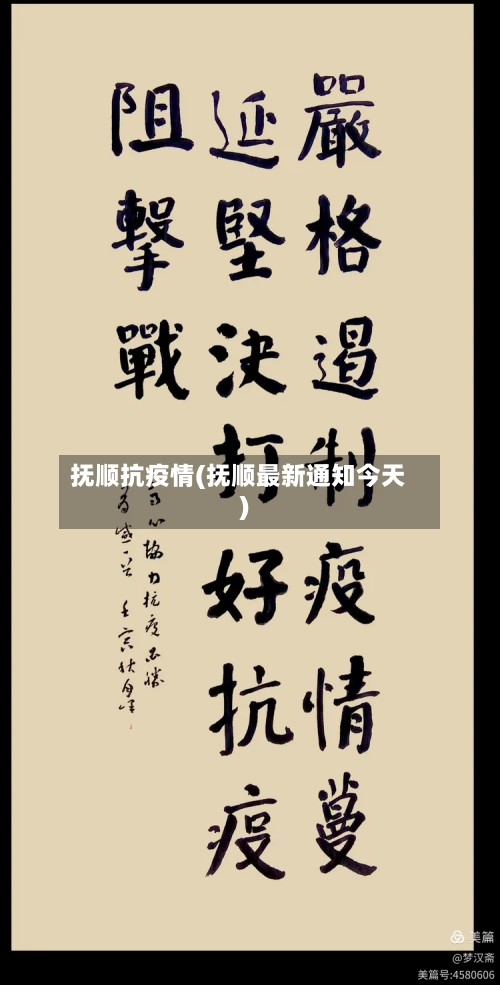 抚顺抗疫情(抚顺最新通知今天)-第2张图片