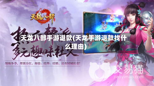 天龙八部手游退款(天龙手游退款找什么理由)-第3张图片