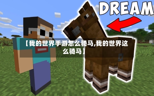 【我的世界手游怎么骑马,我的世界这么骑马】