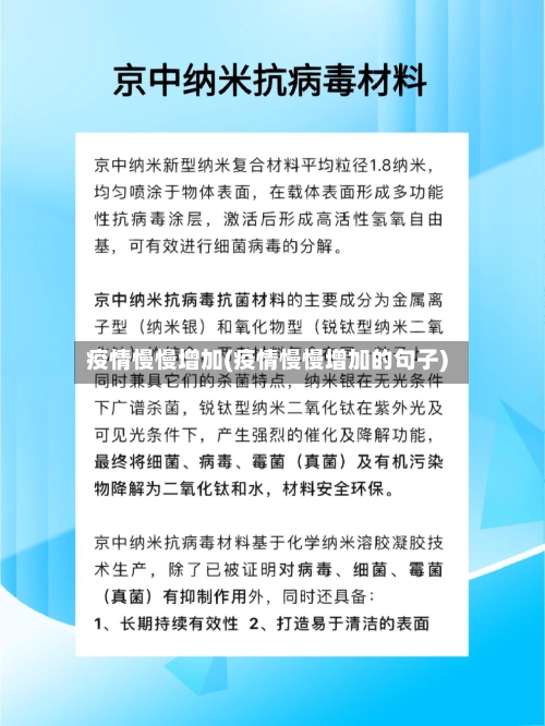 疫情慢慢增加(疫情慢慢增加的句子)-第2张图片