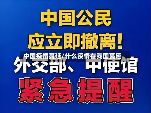 中国疫情蔓延/什么疫情在我国蔓延