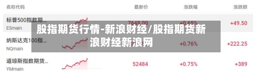 股指期货行情-新浪财经/股指期货新浪财经新浪网-第2张图片