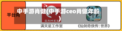 中手游肖健(中手游ceo肖健年龄)-第2张图片