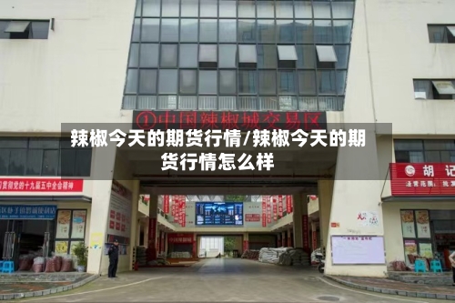 辣椒今天的期货行情/辣椒今天的期货行情怎么样-第3张图片