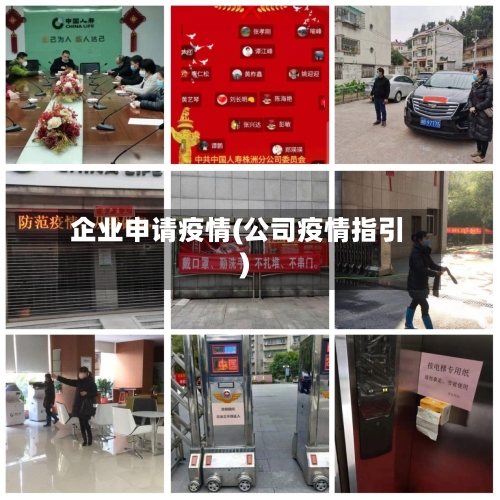 企业申请疫情(公司疫情指引)