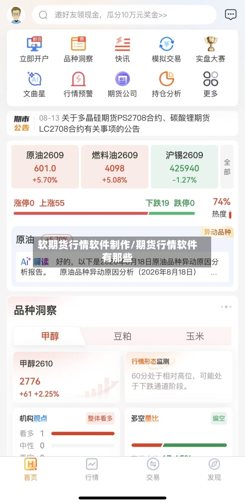 软期货行情软件制作/期货行情软件有那些-第2张图片