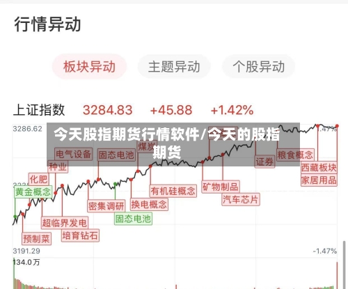 今天股指期货行情软件/今天的股指期货