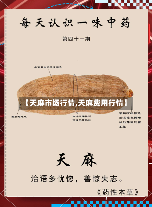 【天麻市场行情,天麻费用行情】-第2张图片