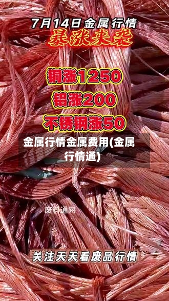 金属行情金属费用(金属行情通)-第2张图片