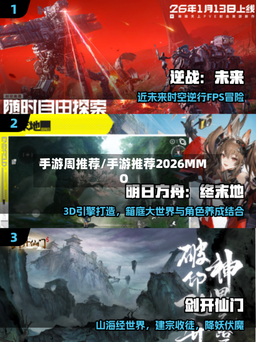 手游周推荐/手游推荐2026MMO