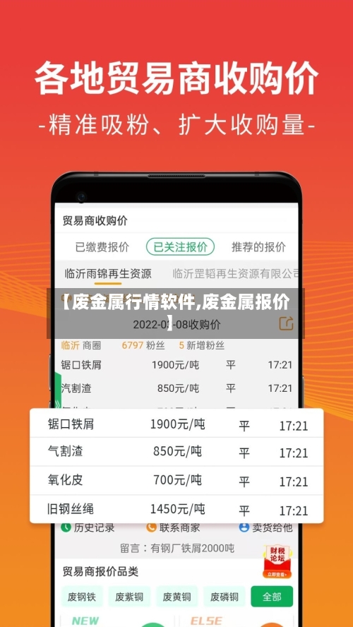 【废金属行情软件,废金属报价】-第3张图片