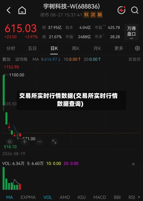 交易所实时行情数据(交易所实时行情数据查询)