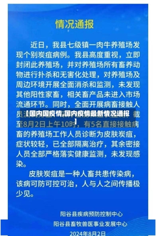 【国内国疫情,国内疫情最新情况通报】-第3张图片