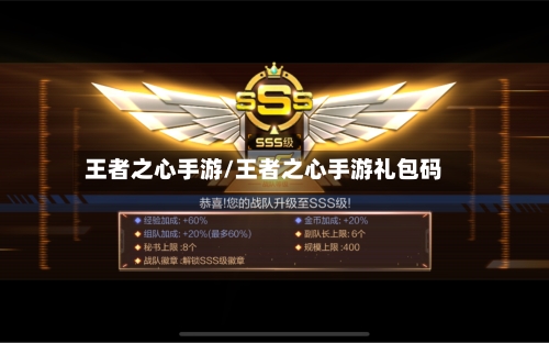王者之心手游/王者之心手游礼包码
