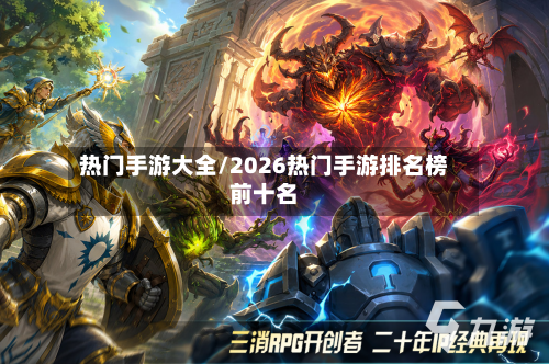 热门手游大全/2026热门手游排名榜前十名