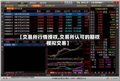 【交易所行情授权,交易所认可的期权模拟交易】