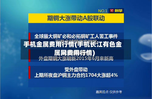手机金属费用行情(手机长江有色金属网费用行情)-第2张图片