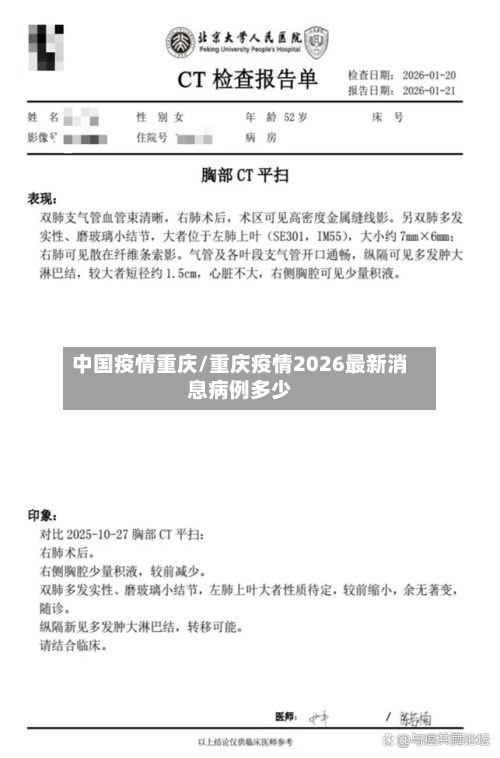 中国疫情重庆/重庆疫情2026最新消息病例多少-第2张图片