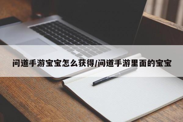 问道手游宝宝怎么获得/问道手游里面的宝宝